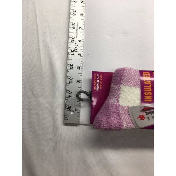 Polar Extreme Thermal Socks Insulated Women's Size 5-9 Pink White - NEW - Picture 14 of 14